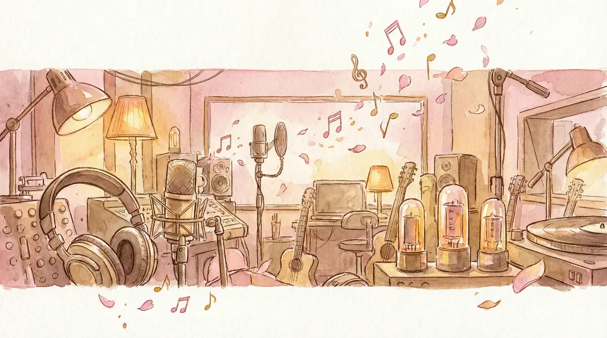 女性向视频 广播剧 - 录音室温暖氛围